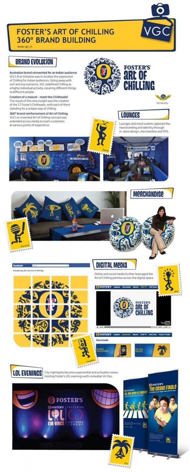 Foster’s Brand Iconography Refreshed | VGC Delivers Holistic Brand Solutions — image 1