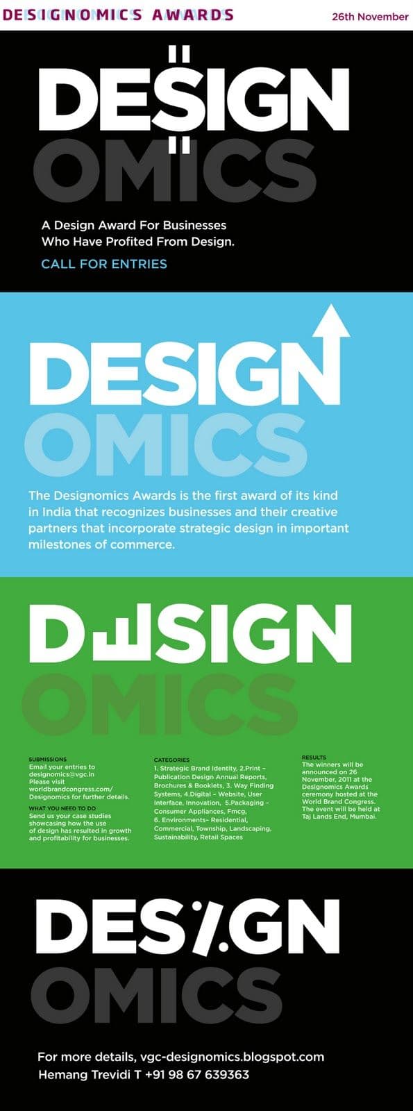 DESIGNOMICS AWARDS – CALL FOR ENTRIES — image 1