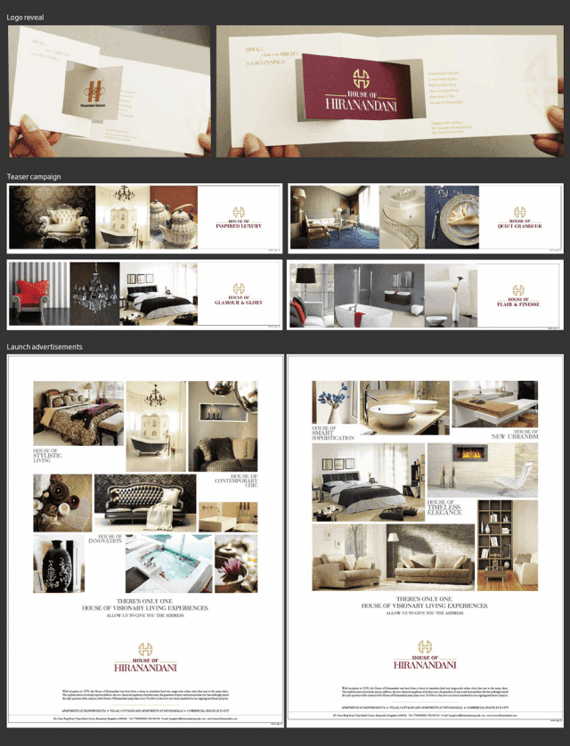 The rebrand and relaunch of a Heritage Brand – Hiranandani — image 12