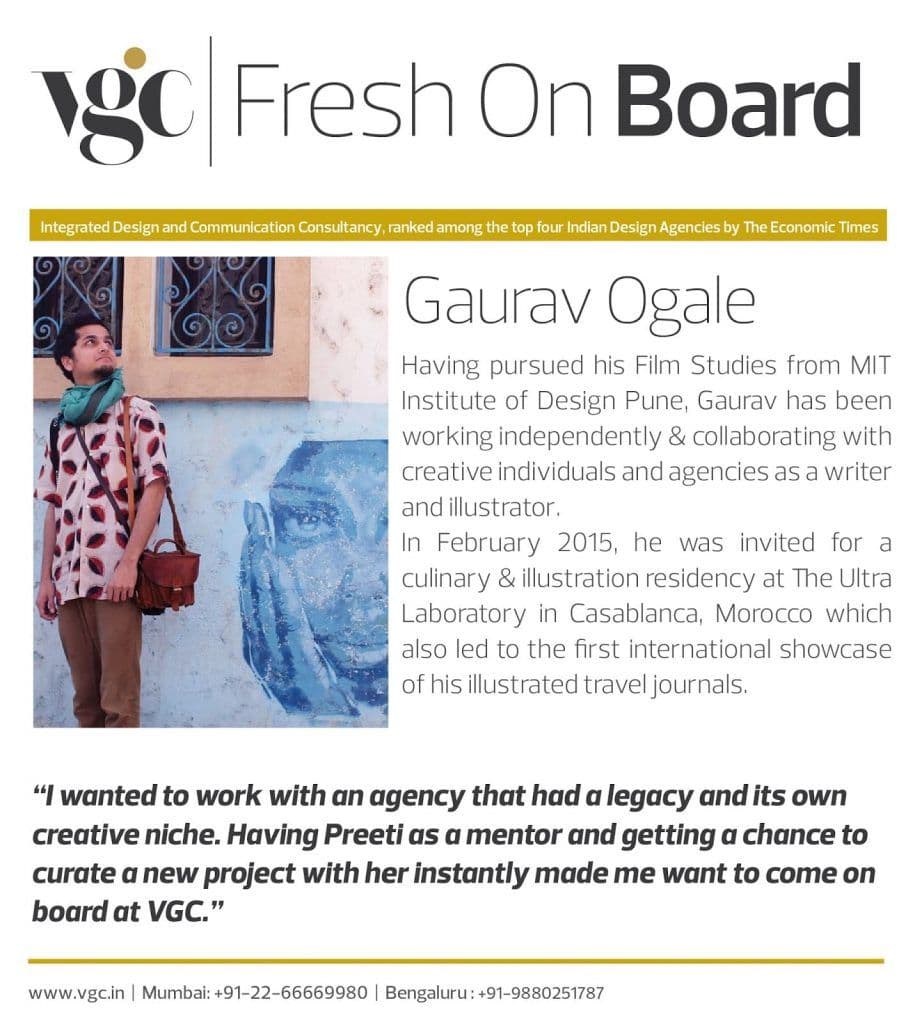 Fresh On Board : Gaurav Ogale — image 1