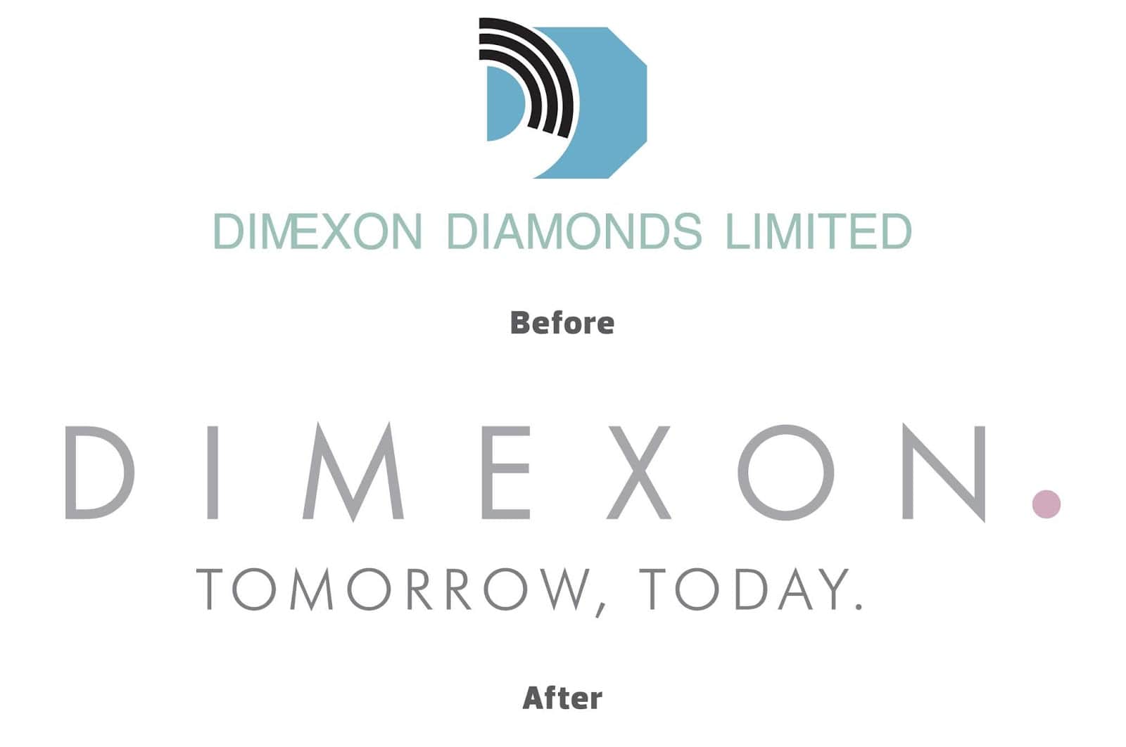 Dimexon Logo Before & After