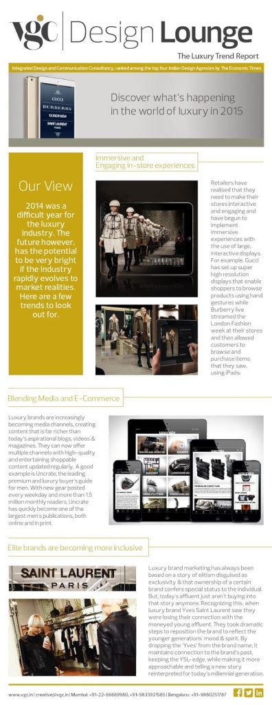 VGC Design Lounge brings you upcoming luxury trend report