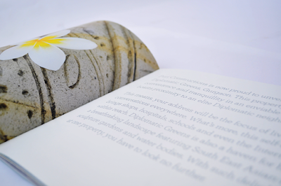 Your Oasis in The City Book's random pages