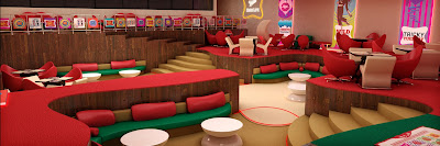 Miller High Life Space Design Work