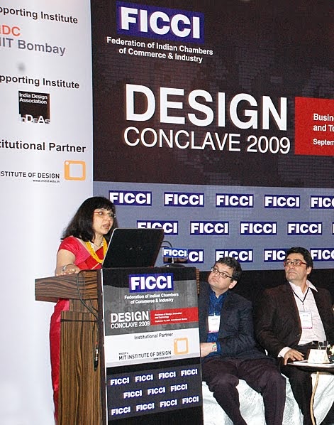 Preeti Vyas at FICCI-Design Conclave 2009