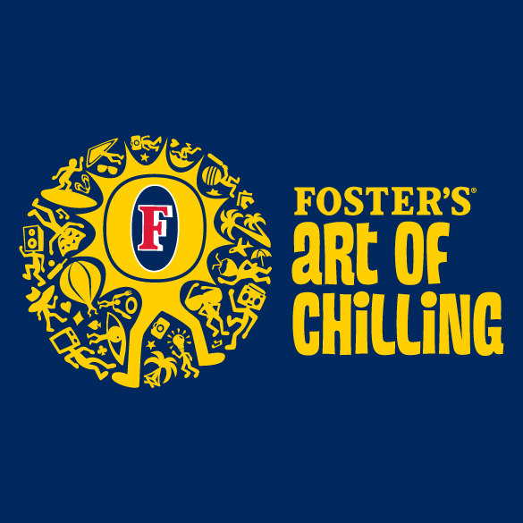 Fosters Art of chilling